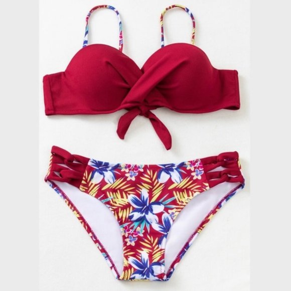 Other - Floral Twist Bikini